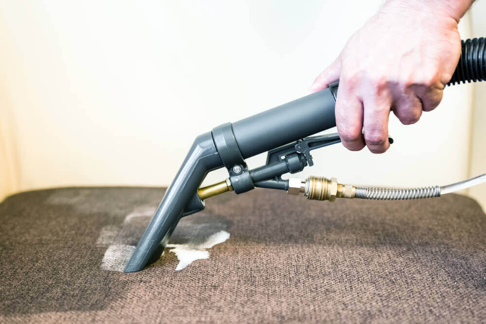 Toowoomba's carpet cleaning upholstery cleaning nozzle with a trigger